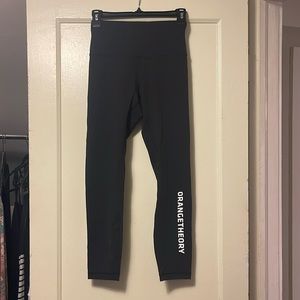 Lululumon x Orangetheory Wunder Train leggings